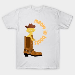 Meow in Boots T-Shirt